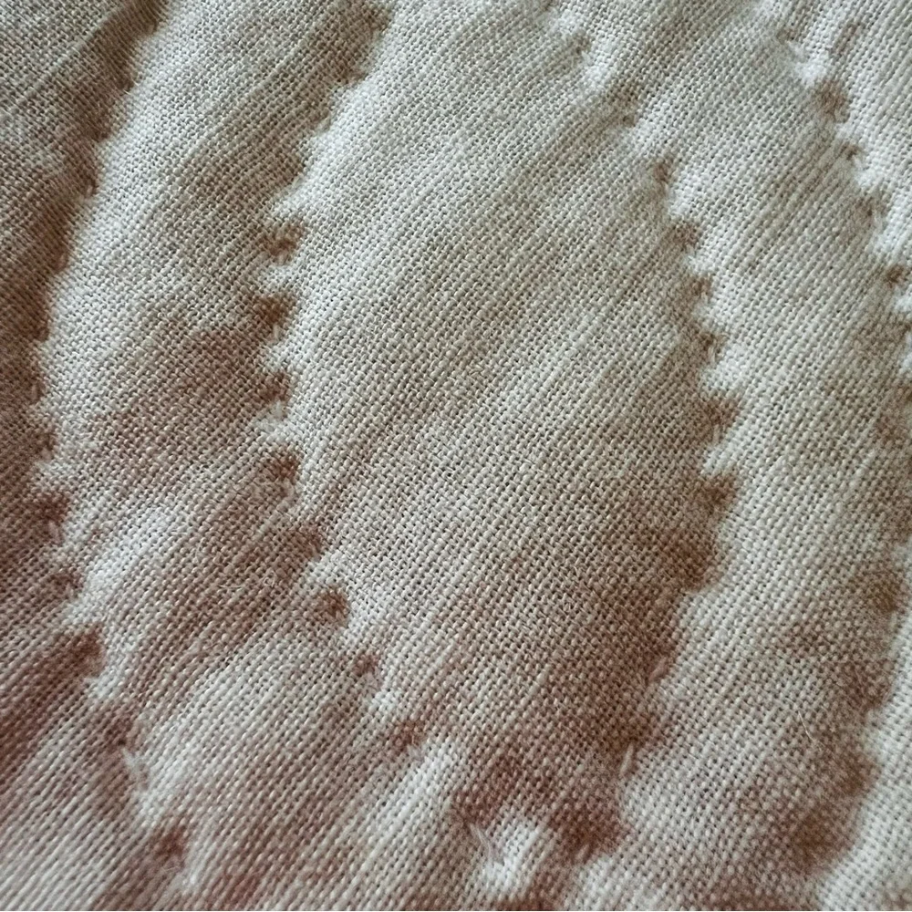 Vintage From 1970’s  Handmade King  Fan Quilt – 105” x 100” - Picture 11 of 14